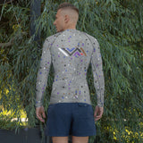 Jiu-Jitsu Molecules Men's Rash Guard
