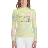 Sweeps With My Peeps Youth Rash Guard