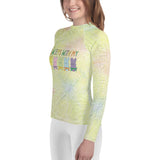 Sweeps With My Peeps Youth Rash Guard