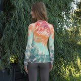 Tie Dye Let's Roll NoGi Women's Jiu-Jitsu Rash Guard (BJJ Colorway 1)