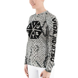 Snakeskin Jiu-Jitsu Women's Rash Guard