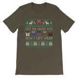 Jiu-Jitsu Christmas Gift Wrap Unisex Tee