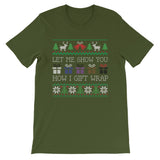 Jiu-Jitsu Christmas Gift Wrap Unisex Tee