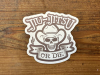 Jiu-Jitsu or Die Sticker - BJJ Vinyl Decal