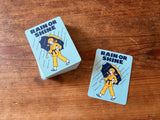 Rain or Shine Jiu-Jitsu Girl with Umbrella Sticker