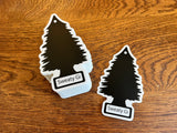 Sweaty Gi Tree Sticker Jiu Jitsu Sticker - Funny Air Freshener Decal