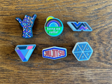 Two Croc Charms  -- Jiu-Jitsu Jibbitz (6 options to choose from)
