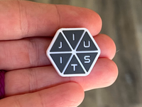 Two Croc Charms  -- Jiu-Jitsu Jibbitz (6 options to choose from)