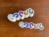 Jiu-Jitsu Shrimp Sticker (Adult Belt Rank Colors - Hip Escapes)