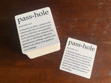 Passhole Definition Sticker - BJJ Vinyl Decal