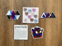 Passhole Definition Sticker - BJJ Vinyl Decal
