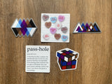 Passhole Definition Sticker - BJJ Vinyl Decal