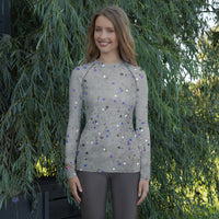 Jiu-Jitsu Molecules Women's Rash Guard