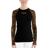 Cheetah Sleeves Women's BJJ Rash Guard