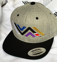 Vida Icon (Full Color) Flat Brim Snapback Hat
