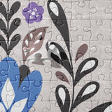 BJJ Folk Art Flowers Jigsaw Puzzle