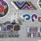 Jiu-Jitsu Stickers Jigsaw Puzzle