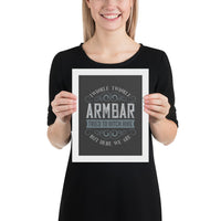 Twinkle Twinkle Armbar Framed Jiu-Jitsu Art Poster Print