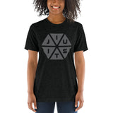 Jiu-Jitsu Hexagon Unisex Tri-blend T-shirt