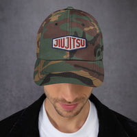 Red, White & Blue (& Camo) Jiu Jitsu Classic Baseball Cap