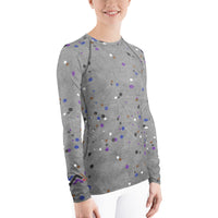 Jiu-Jitsu Molecules Women's Rash Guard