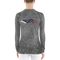 Jiu-Jitsu Space Hexagon Women's Rash Guard