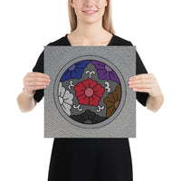 Jiu-Jitsu Flowers Jiu-Jitsu Art Poster Print