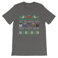 Jiu-Jitsu Christmas Gift Wrap Unisex Tee