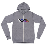 Vida Icon Unisex Zip Lightweight Hoodie Sweatshirt