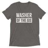 Washer of the Gis Unisex Tri-Blend T-Shirt