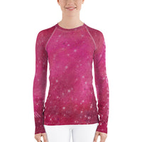 Pink Space Women's Jiu-Jitsu Rash Guard