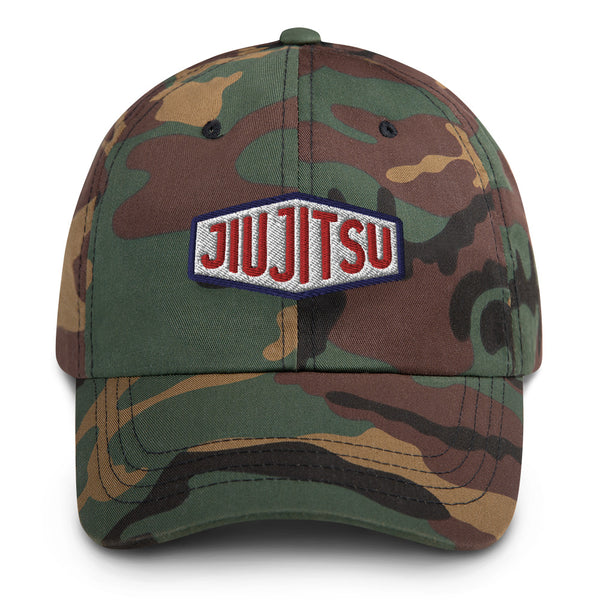 Red, White & Blue (& Camo) Jiu Jitsu Classic Baseball Cap