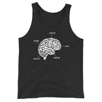Jiu-Jitsu Brain Unisex Premium Tank Top
