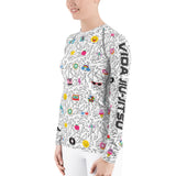 80s Pop Icons Women's Rash Guard