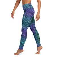 Mermaid Scales Jiu-Jitsu Spats - BJJ Yoga Leggings