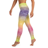 Rainbow Jiu-Jitsu Spats -- BJJ Yoga Leggings