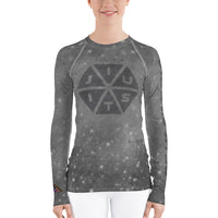 Jiu-Jitsu Space Hexagon Women's Rash Guard