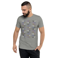 Fist Bump Jiu-Jitsu Short Sleeve Unisex Tri-blend T-shirt