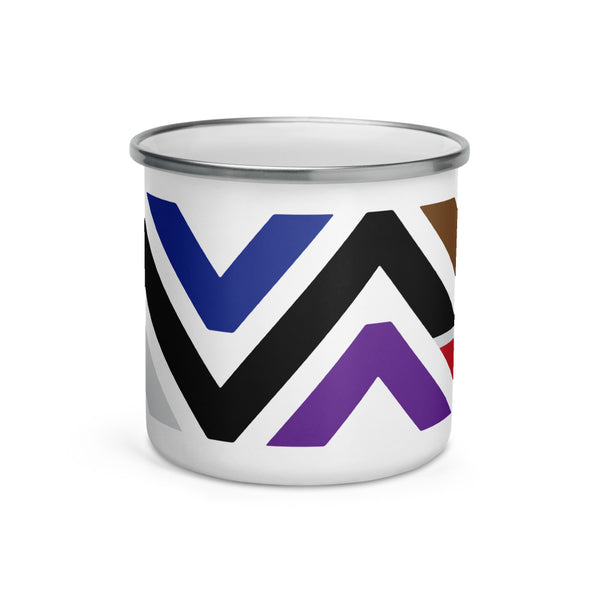 Vida Jiu-Jitsu Icon Enamel Mug