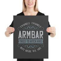 Twinkle Twinkle Armbar Jiu-Jitsu Art Poster Print