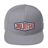 Red, White & Blue Jiu Jitsu Flat Brim Snapback Hat