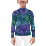 Mermaid Scales NoGi Kids Jiu-Jitsu Rash Guard