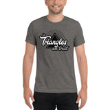 In Triangles We Trust Short Sleeve Tri-Blend T-shirt
