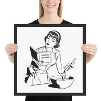 Mastering Chokeholds Framed Jiu-Jitsu Art Poster Print