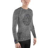 Jiu-Jitsu Space Hexagon Men's Rash Guard