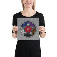 Jiu-Jitsu Flowers Jiu-Jitsu Art Poster Print