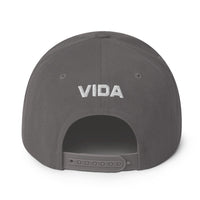 Vida Icon (Full Color) Flat Brim Snapback Hat