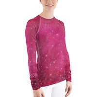 Pink Space Women's Jiu-Jitsu Rash Guard