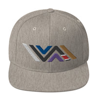 Vida Icon (Full Color) Flat Brim Snapback Hat