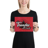 In Triangles We Trust Jiu-Jitsu Art Poster Print